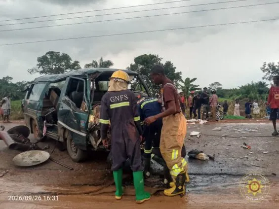 Two Dead After Crash on Kpetoe-Sarakope Stretch of Accra-Aflao Highway