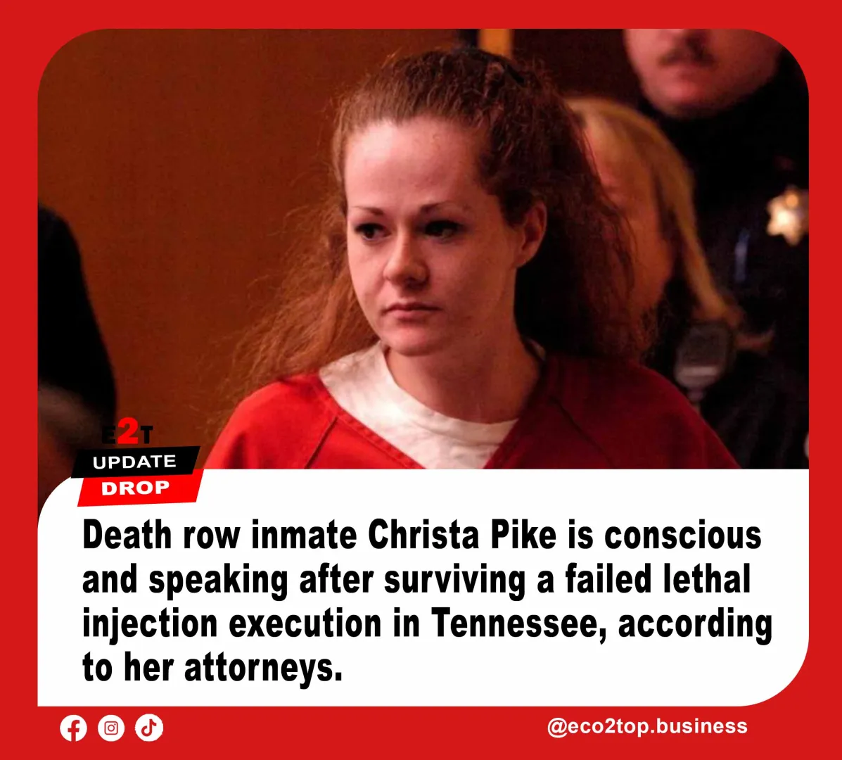 Christa Pike Asks “Where Am I?” After Surviving Botched Execution